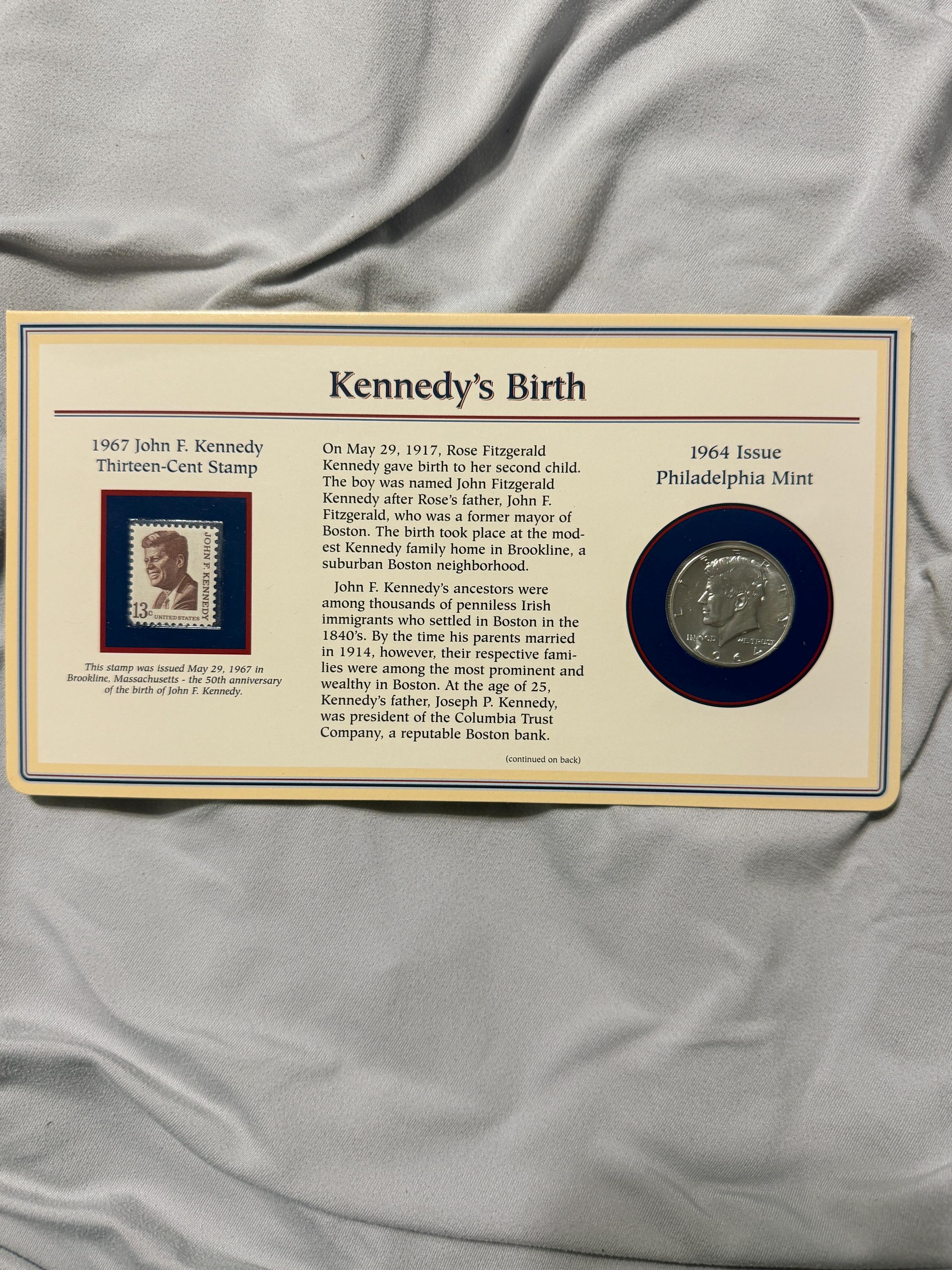 Kennedy Half Dollar Display - Etsy