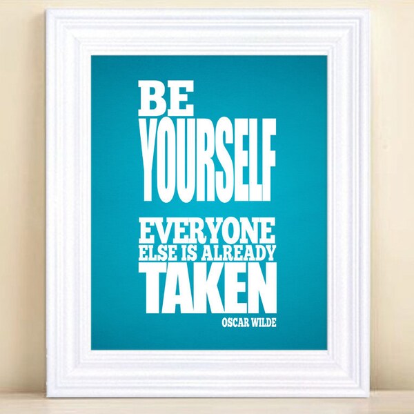Be Yourself Everyone - Etsy