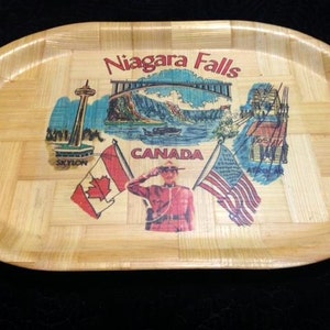 Vintage Niagara Falls Tray image 1