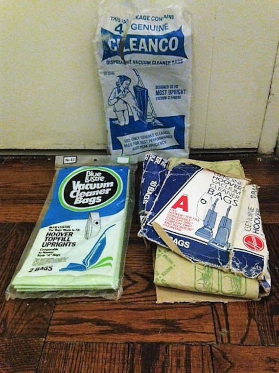 10 Vintage Upright Vacuum Cleaner Bags 10 Vintage Upright Vacuum Cleaner Bags