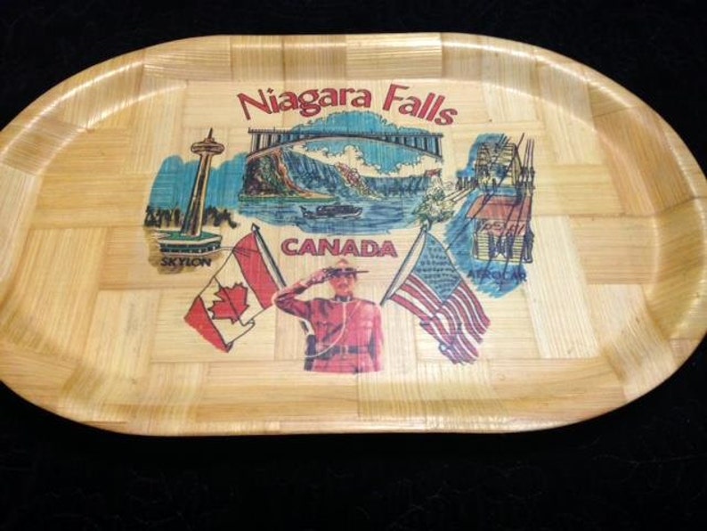 Vintage Niagara Falls Tray image 1