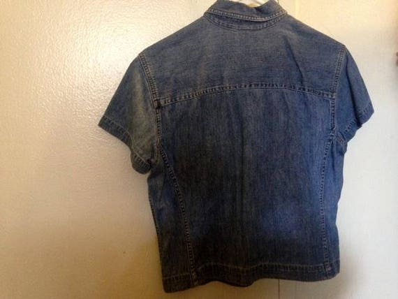 liz claiborne denim shirt