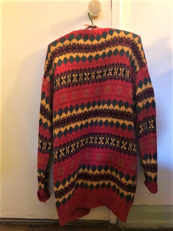Vintage Jones New York Hand Knit Cardigan - Etsy