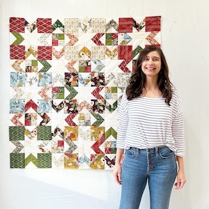 Great Scrappy Stars Quilt Pattern