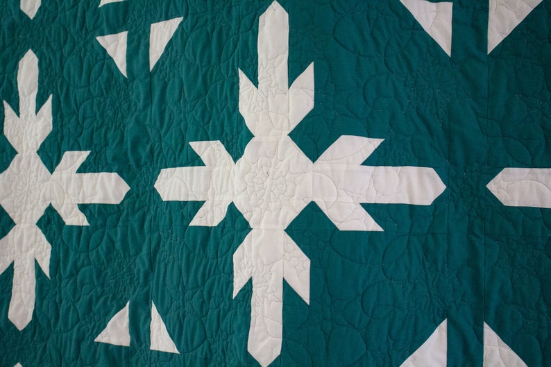 Falling Snow Quilt Pattern image 6