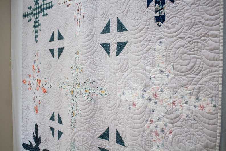 Falling Snow Quilt Pattern image 8