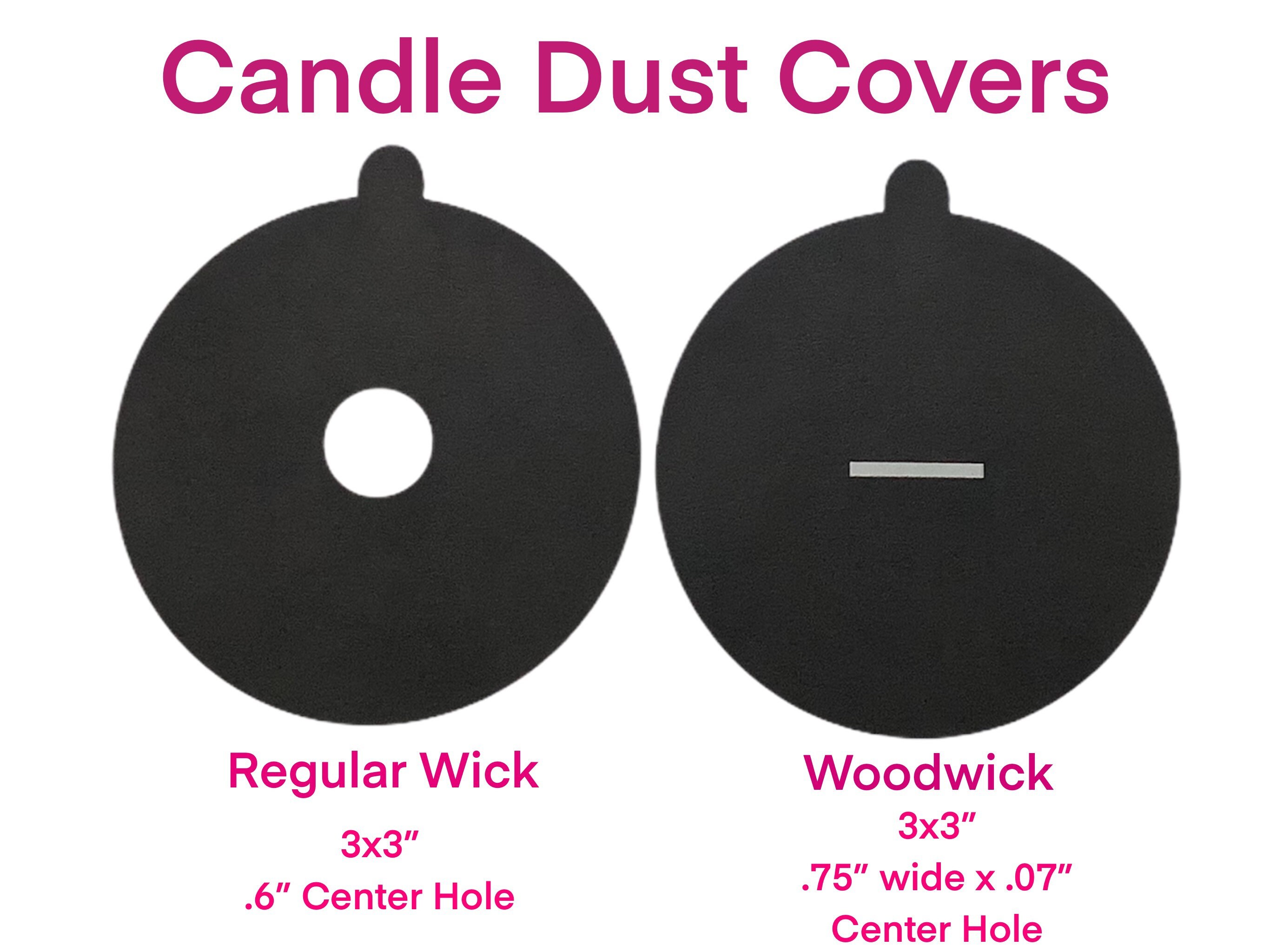 Wholesale Custom Printed Kraft Candle Dust Covers for wooden wick for your  shop – Faire UK