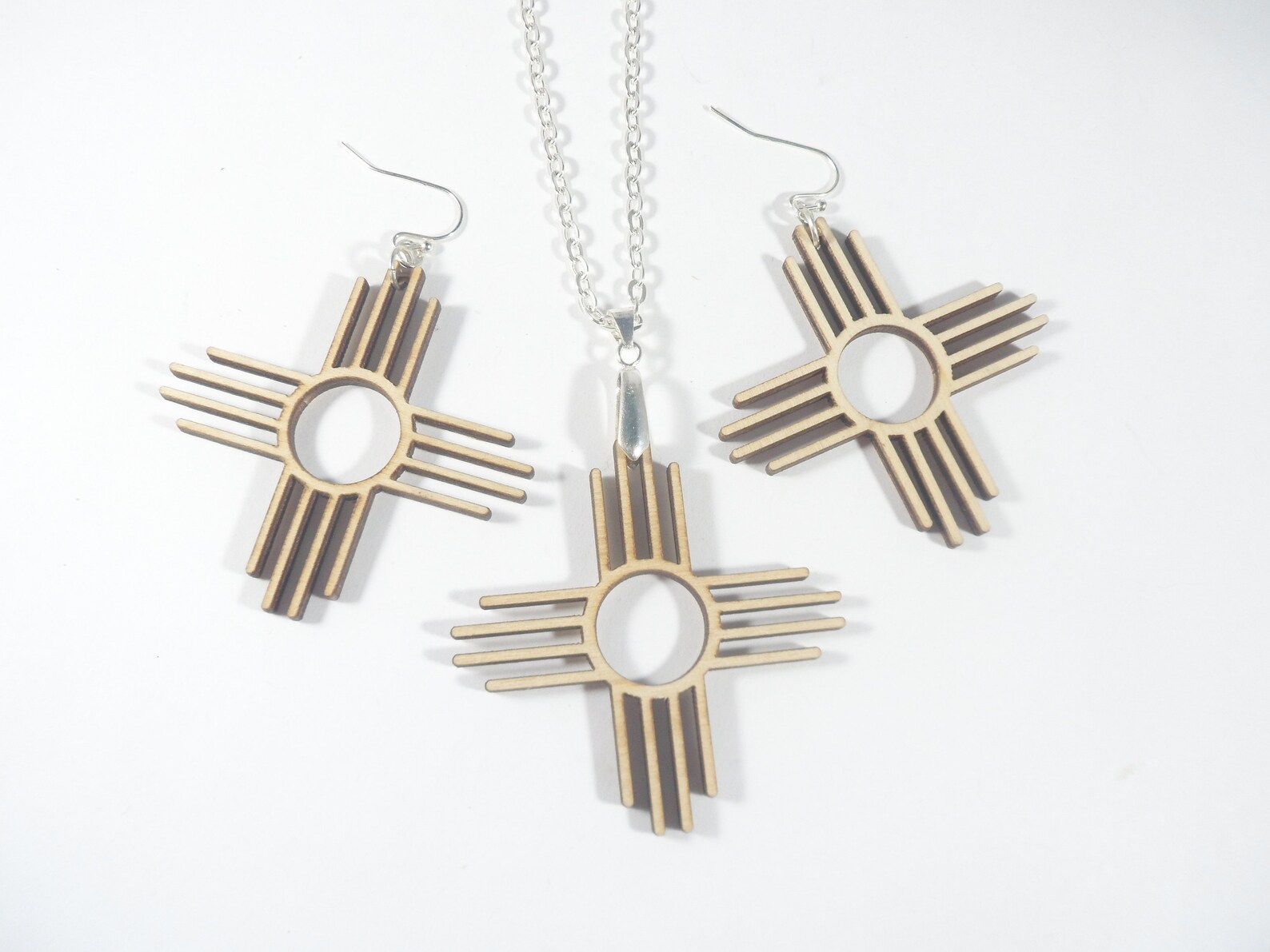 Zia Earrings Zia Pendant Zia Jewelry Set New Mexico Etsy