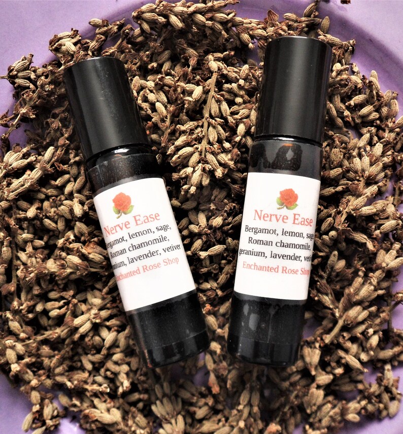 Nerve Pain Relief Essential Oil Blend Sciatica Relief Etsy