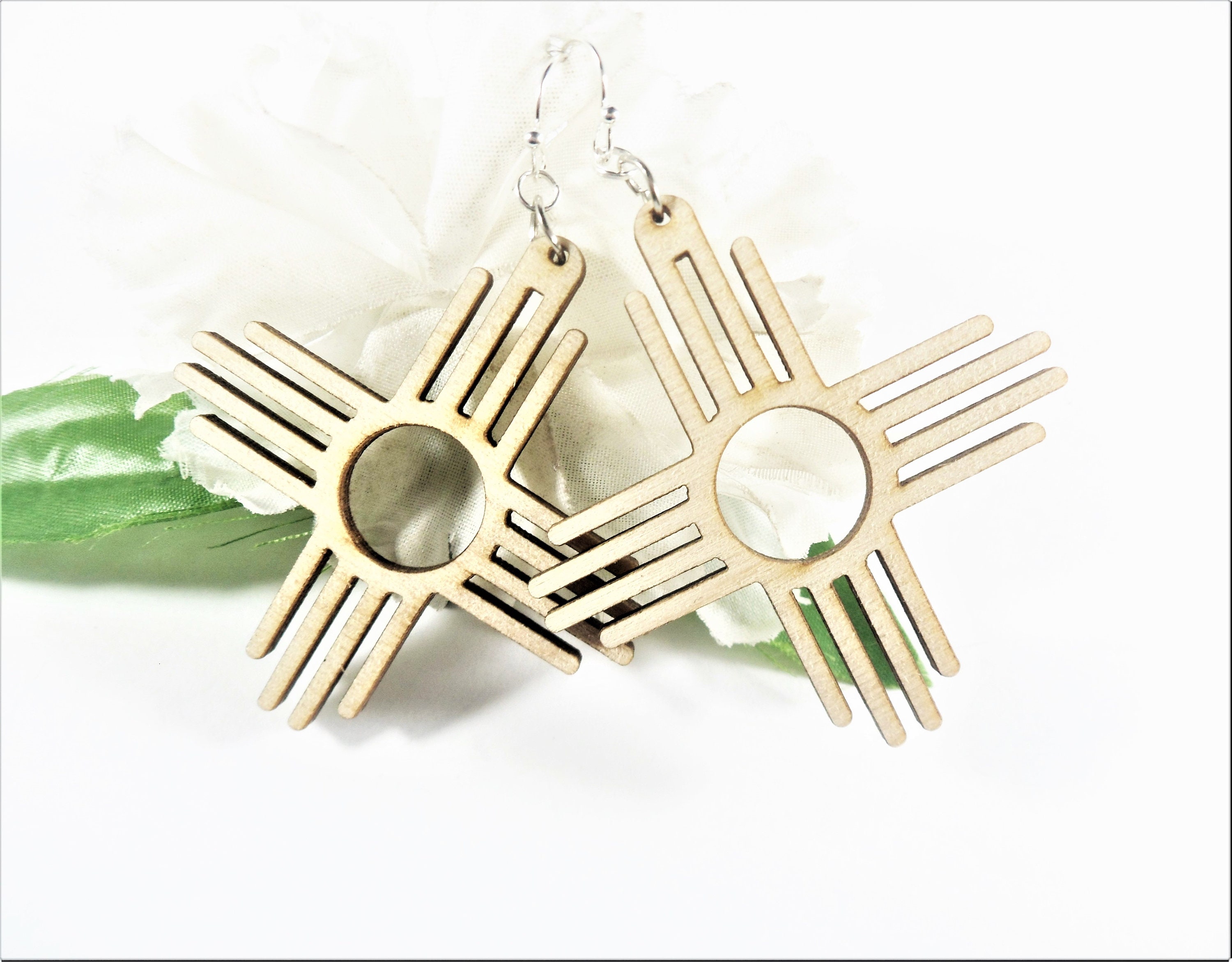 Zia Earrings Zia Pendant Zia Jewelry Set New Mexico Etsy