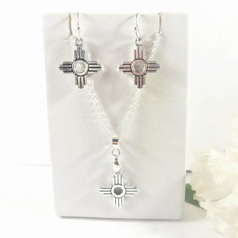 Zia Symbol French Wire Earrings