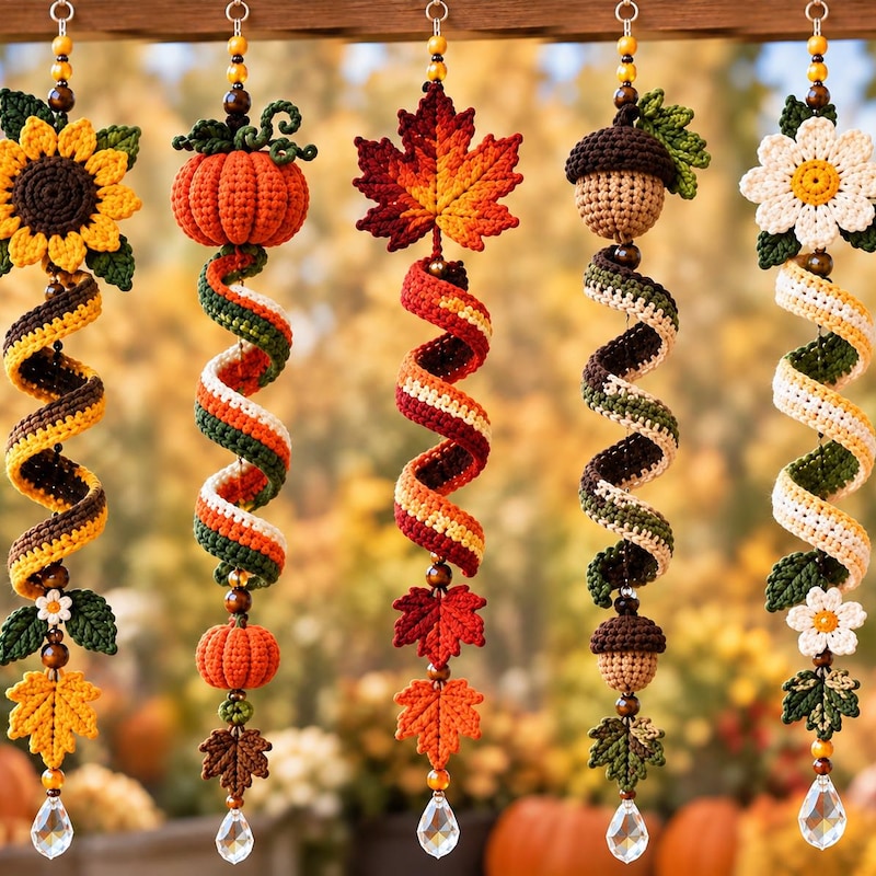 Autumn Spinners - Etsy UK