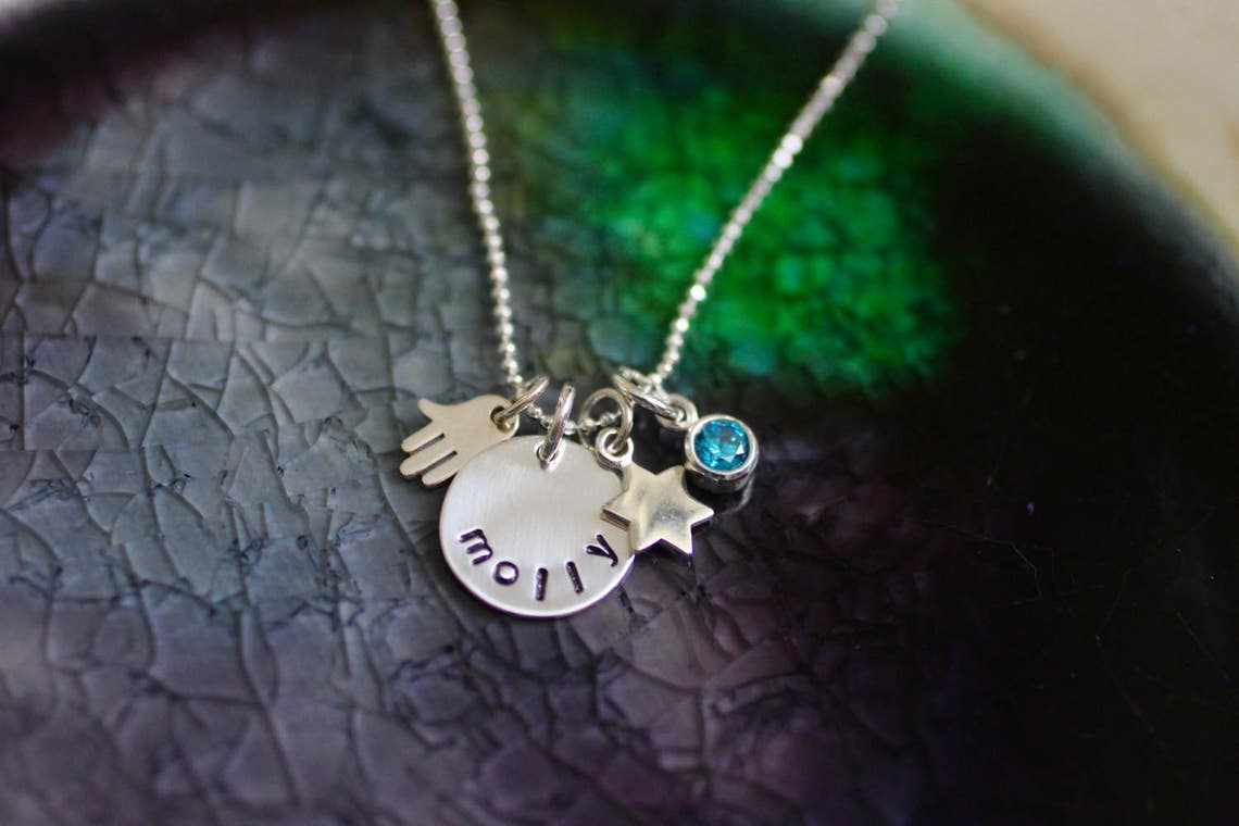 Bat Mitzvah Gift Bat Mitzvah Necklace Hamsa Necklace Etsy