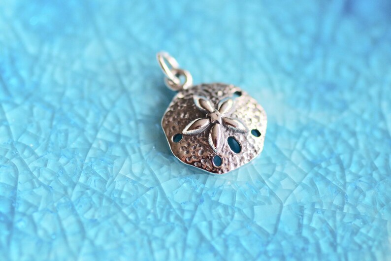 Sand Dollar Charm Beach Theme Seashell Jewelry Shell Charm Beach Theme Ocean Charm Beach Jewelry Beach Charm
