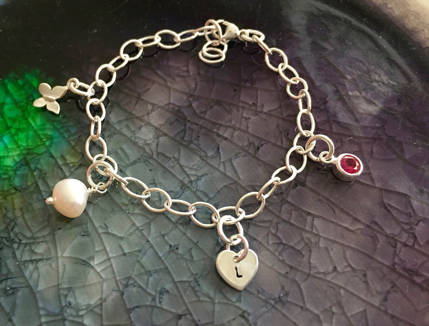 Charm Bracelet Make Your Own Bracelet Girls Charm Bracelet Etsy