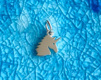 Unicorn Charm - Sterling Silver Unicorn - Whimsical - Fairytale - Unicorns - Silver Unicorn - Unicorn Jewelry -  Princess Jewelry - Princess