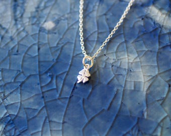 Lucky Clover -  Clover Charm Necklace - Four Leaf Clover Charm  -Shamrock Charm - Lucky Charm - Silver Clover - Sterling Four Leaf Clover