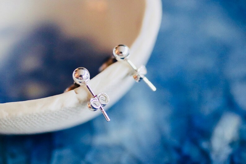 Girl Earrings Post Earrings Sterling Silver Studs Crystal Earrings Dangle Earrings Little Girl Earrings Girl Gift- Stud Earrings
