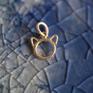 Cat Charm - Sterling Silver Cat Charm - Kitty Charm - Silver Cat Charm - Cat Lover Gift - Animal Jewelry - Kitty Jewelry - Cat Jewelry