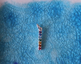 Rainbow Charm - Rainbow Gift - Lucky Charm - Lucky Charm Necklace -  LGBT Jewelry - Pride Jewelry - Femme Jewelry - Rainbow Jewelry -