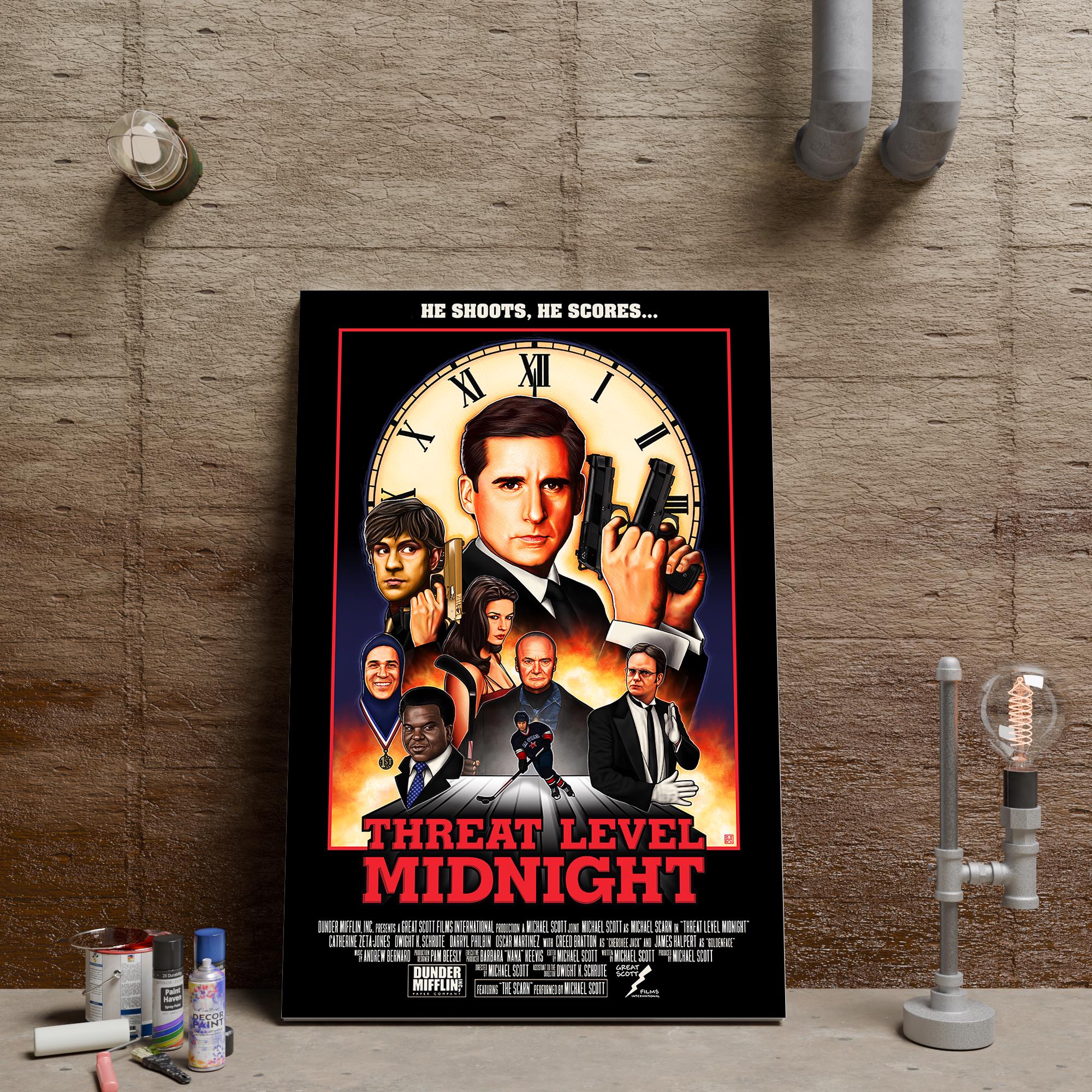 Threat Level Midnight Poster - Etsy