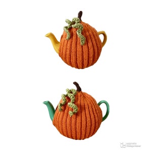 Hand Knitted Pumpkin Tea Cosy