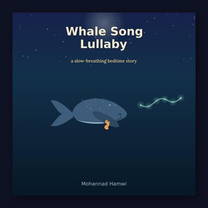 Whale Song Lullaby - printable bedtime picture book | Instant Download | Printable PDF image 1