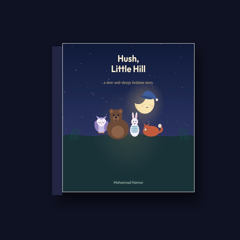Hush, Little Hill - printable bedtime picture book | Instant Download | Printable PDF image 2