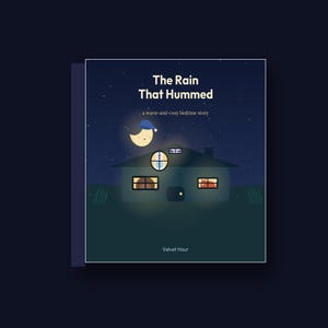 La lluvia que zumbaba - libro ilustrado para la hora de dormir (imprimible) / Descarga instantánea / PDF imprimible imagen 2