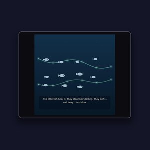 Whale Song Lullaby - printable bedtime picture book | Instant Download | Printable PDF image 3