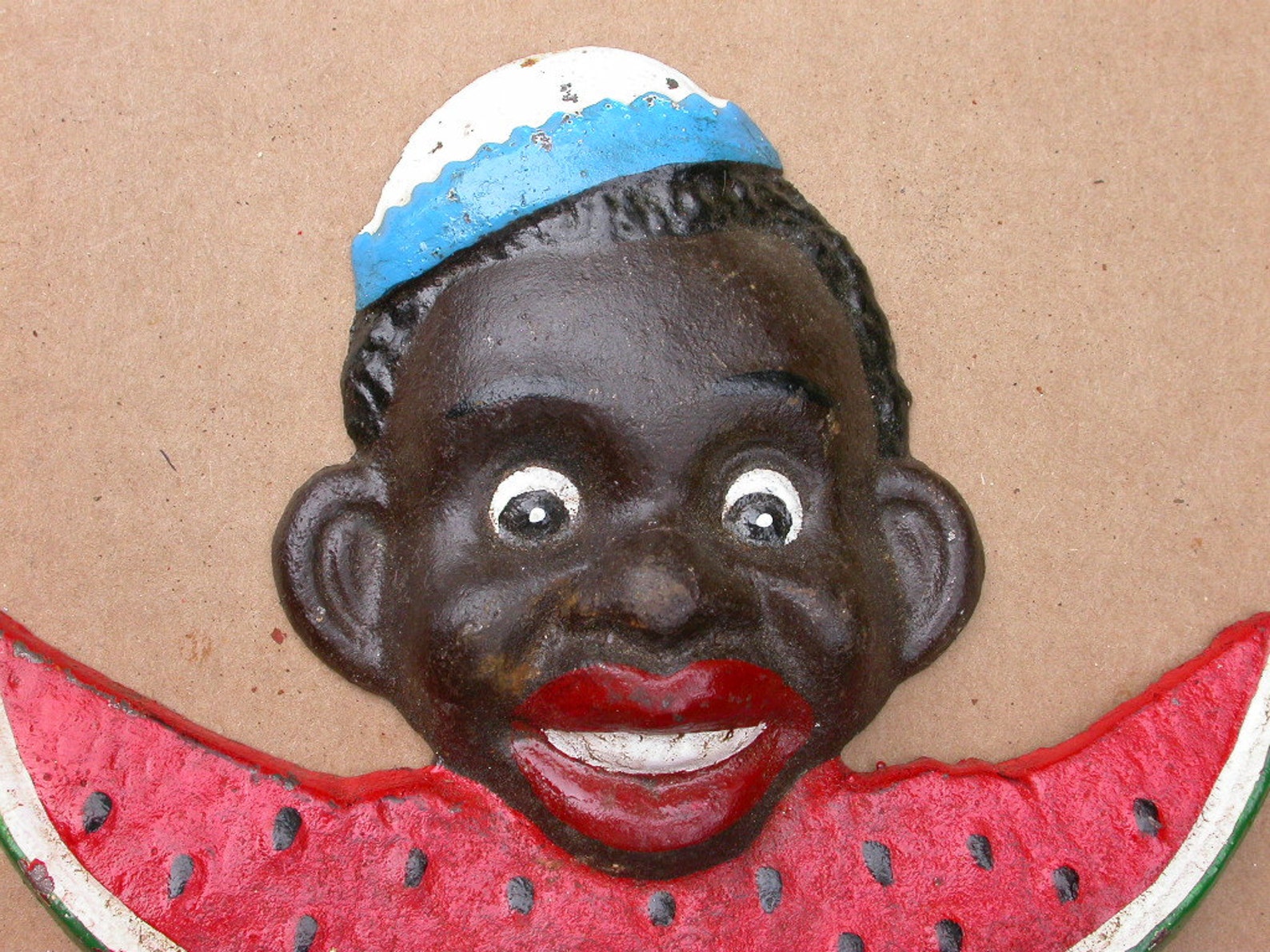 Americana Black Boy Eating Watermelon Wall Mount Clothing Hat Etsy