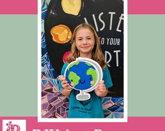 Globe Painting Kit – DIY Art Activity for Kids (5+)
