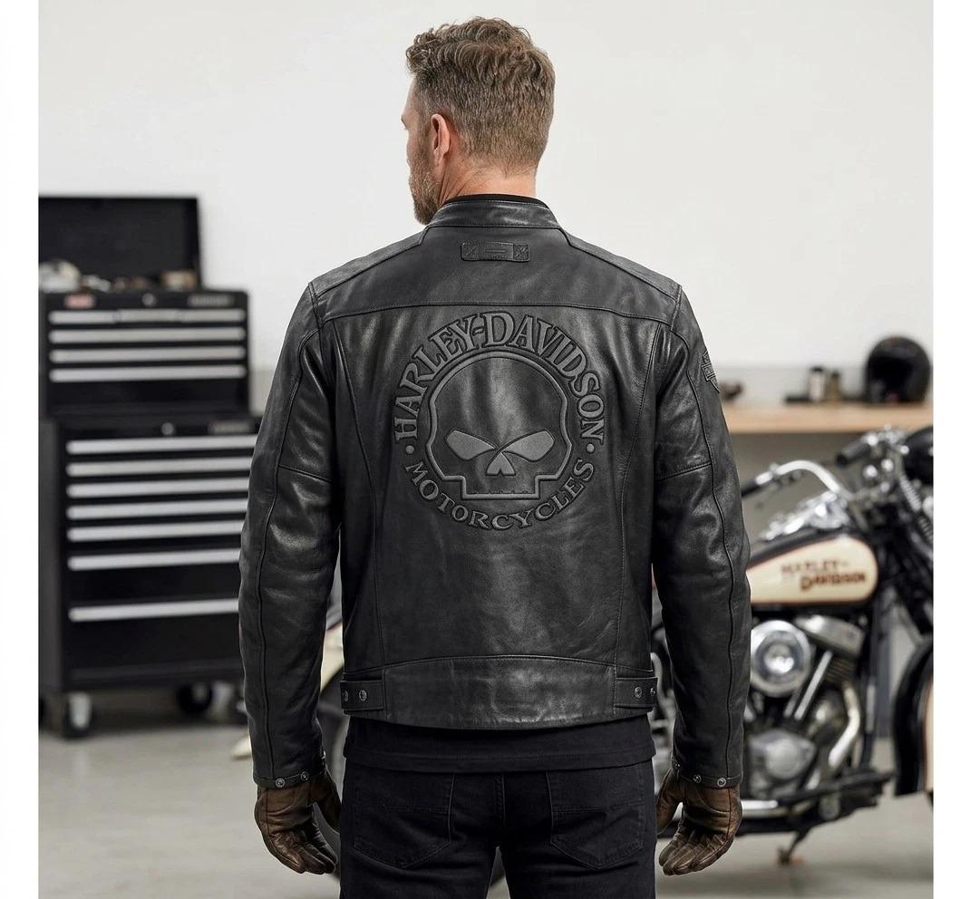 Harley Davidson, Willie G Leather Jacket - Etsy