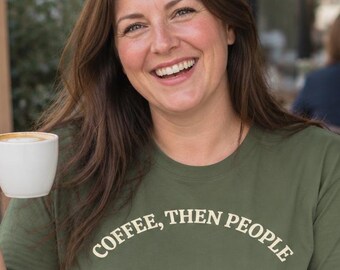 Coffee Quote T-shirts | Comfort Color Unisex Apparel
