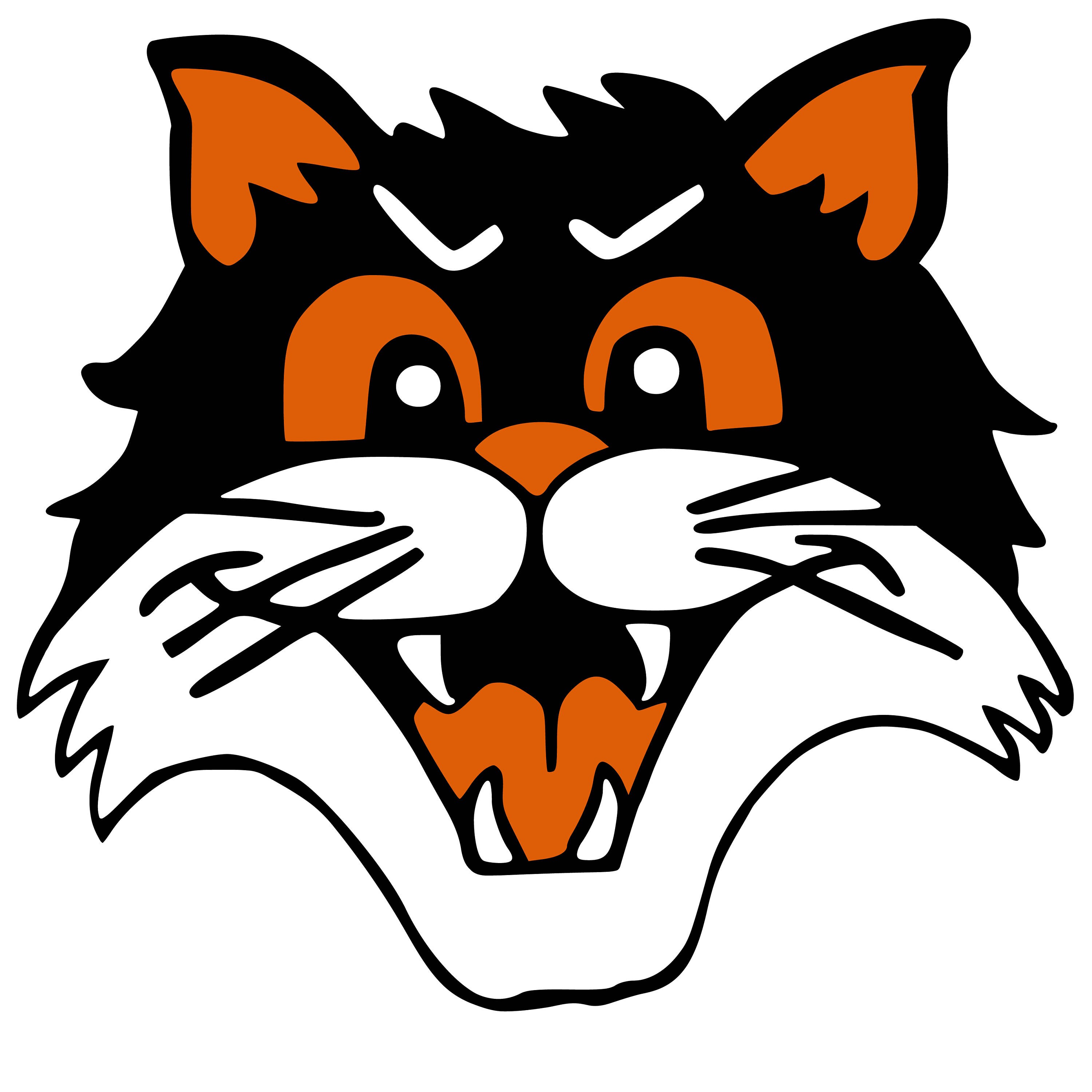 Download Vintage Halloween Cat Head Svg Cutting File Etsy