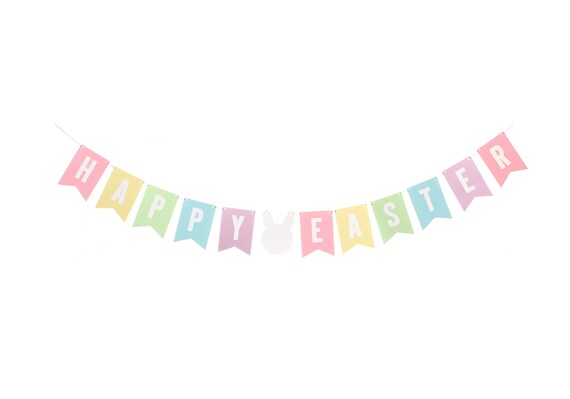 Happy Easter Banner Photography Prop Backdrop