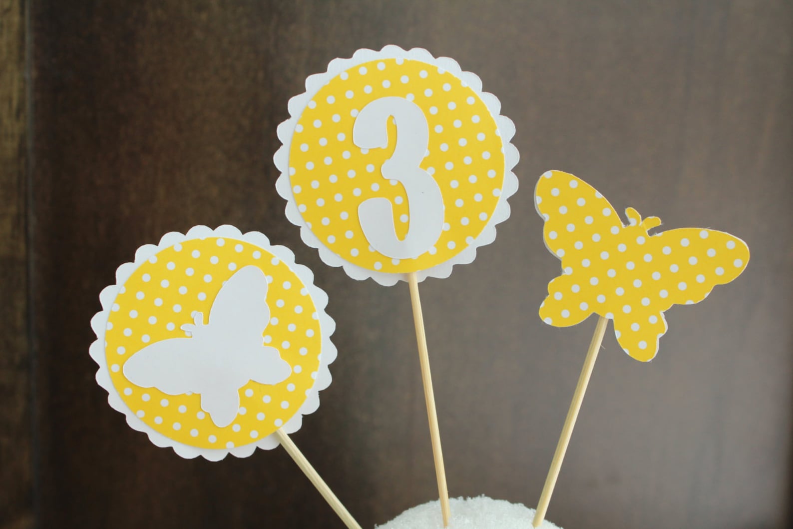 Butterfly Cupcake Toppers Garden Party Cupcake Toppers Etsy