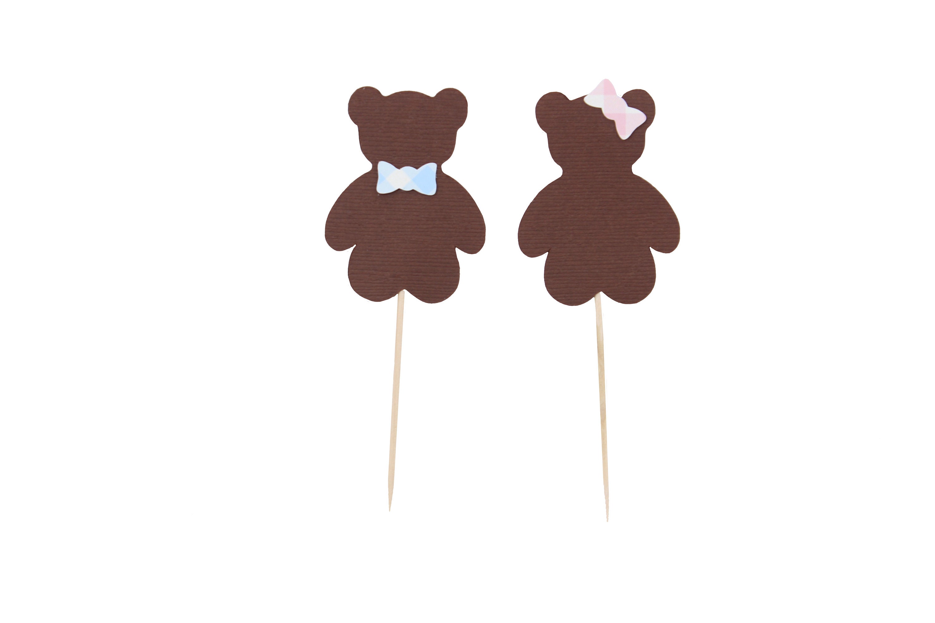 Girl Teddy Bear Cake Topper Teddy Bear First Birthday Cake Etsy