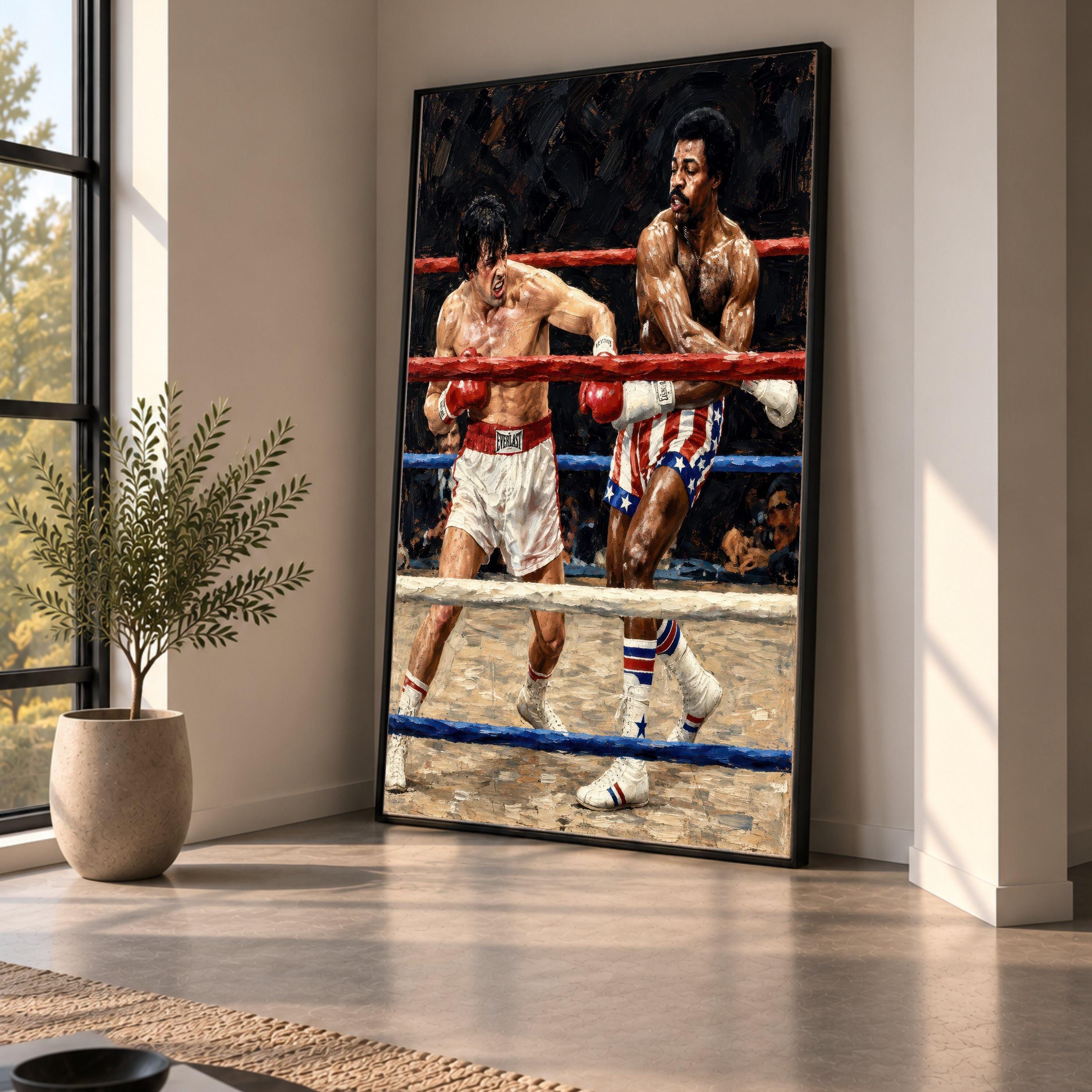 Rocky vs apollo art - Etsy 日本