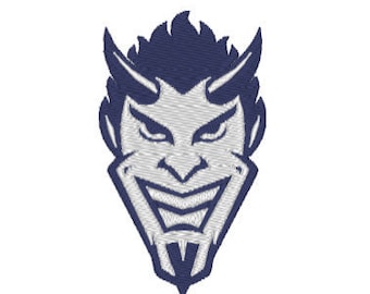 NSU Demon Head Vic digitaal borduurbestand