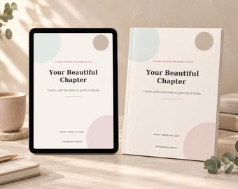 30 Day Life Reset Workbook for Women Over 40, Printable Self Growth Planner PDF