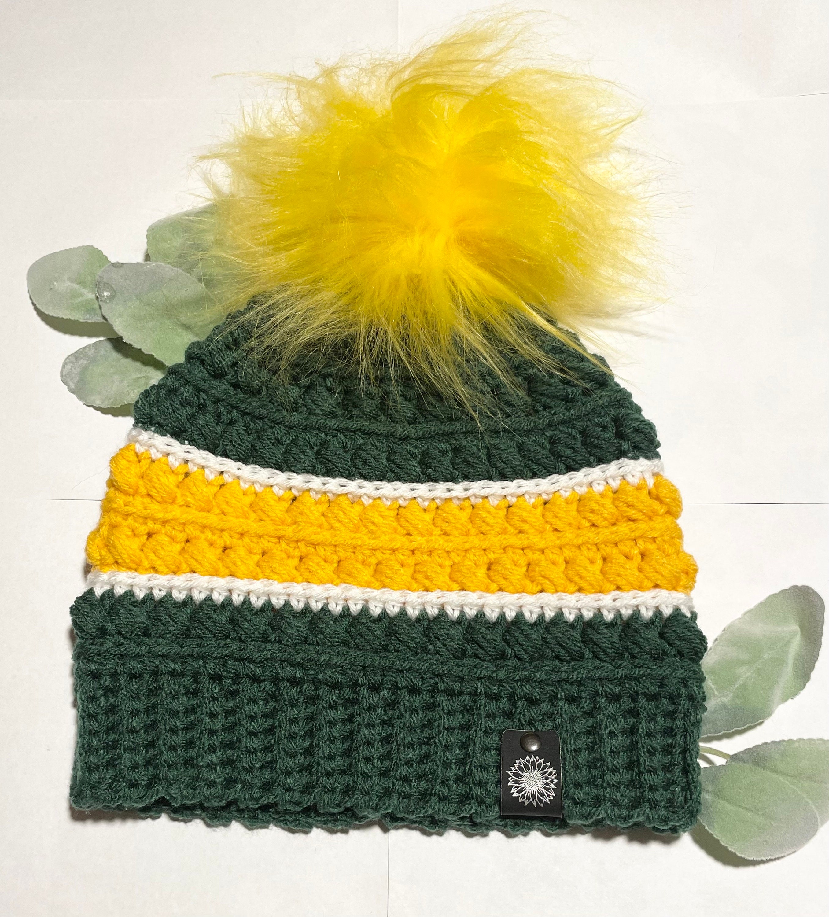 Green Bay Packers Custom His And Her Beanie Hats Green Bay Packers Opportunity Beanie Hat main image 3