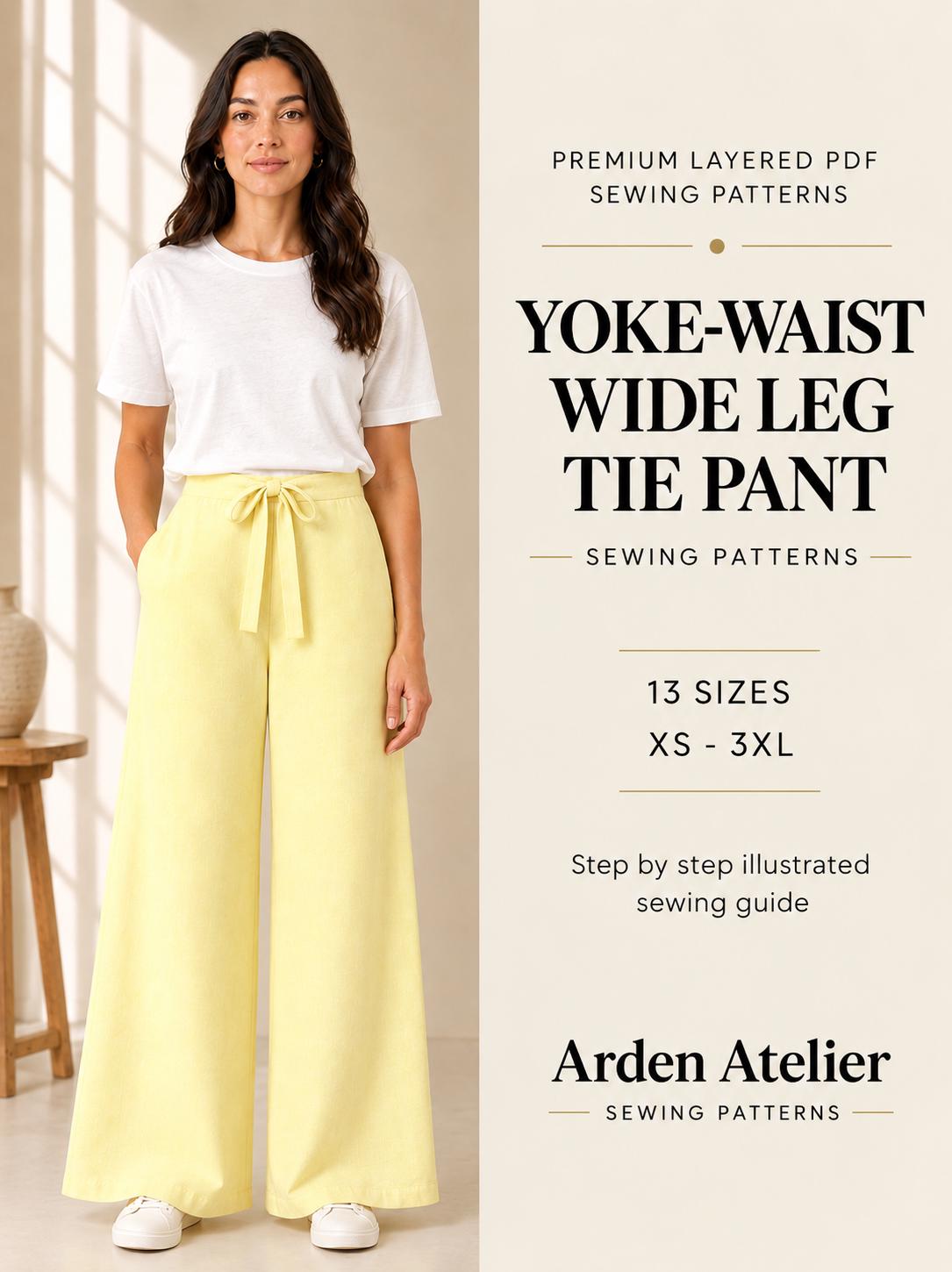 Yoke Waist Pants - Etsy