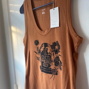 He Giveth His Beloved Sleep cemetery tank top