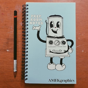 Prep Room Notes Embalming Notebook