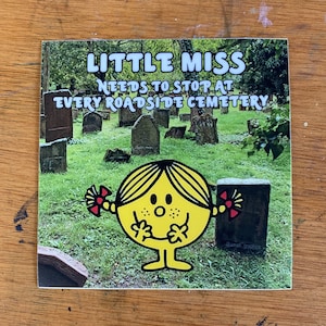 Naklejka Little Miss Roadside Cemetery