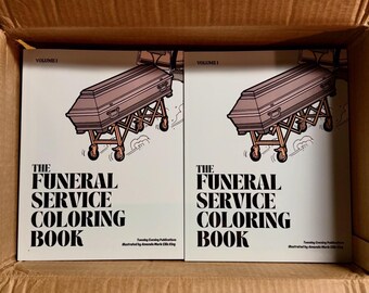 The Funeral Service Coloring Book