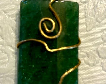 Green Aventurine Pendant