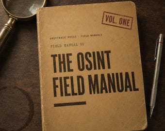 OSINT Field Manual PDF | Open Source Intelligence Guide | Digital Footprint Audit | Due Diligence Research Handbook | Instant Download