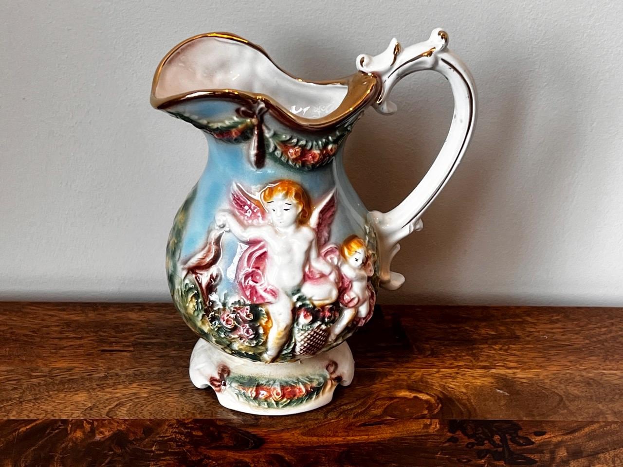 Capodimonte Pitcher - Etsy